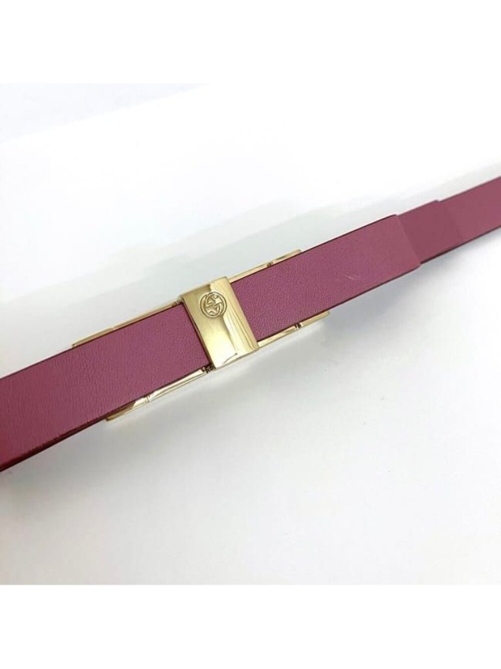 Gucci Waist Belt Pink Interlocking - Picture 7 of 10